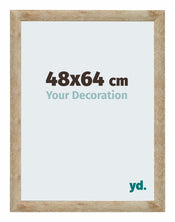 Catania MDF Cadre Photo 48x64cm Or De Face Mesure | Yourdecoration.fr