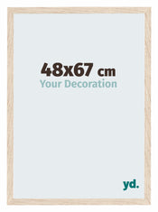 Catania MDF Cadre Photo 48x67cm Chene De Face Mesure | Yourdecoration.fr