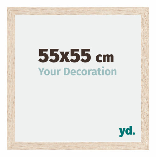 Catania MDF Cadre Photo 55x55cm Chene Mesure| Yourdecoration.fr