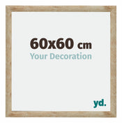 Catania MDF Cadre Photo 60x60cm Or Mesure| Yourdecoration.fr