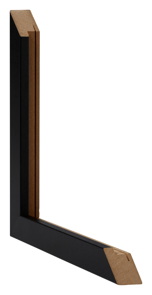 Cadre en bois MDF 61x91,5cm Noir