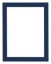 Como MDF Cadre Photo 18x24cm Bleu Fonce Patine De Face | Yourdecoration.fr