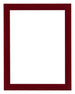 Como MDF Cadre Photo 18x24cm Vin Rouge Patine De Face | Yourdecoration.fr