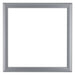 Como MDF Cadre Photo 20x20cm Argent Mat De Face | Yourdecoration.fr