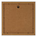 Como MDF Cadre Photo 20x20cm Blanc Grain de Bois Arriere | Yourdecoration.fr