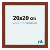 Como MDF Cadre Photo 20x20cm Cerises De Face Mesure | Yourdecoration.fr