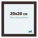 Como MDF Cadre Photo 20x20cm Chene Fonce De Face Mesure | Yourdecoration.fr