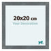 Como MDF Cadre Photo 20x20cm Fer Patine De Face Mesure | Yourdecoration.fr