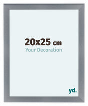 Como MDF Cadre Photo 20x25cm Aluminium Brosse De Face Mesure | Yourdecoration.fr