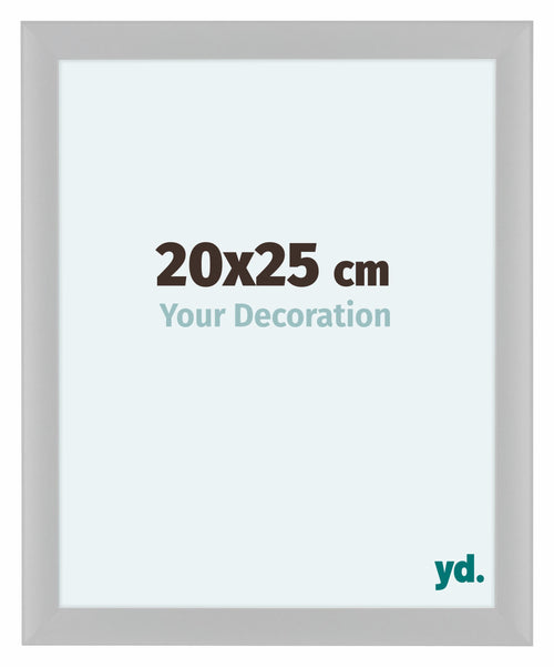 Como MDF Cadre Photo 20x25cm Blanc Brillant De Face Mesure | Yourdecoration.fr