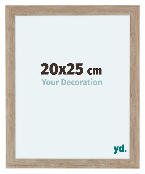 Como MDF Cadre Photo 20x25cm Chene Clair De Face Mesure | Yourdecoration.fr