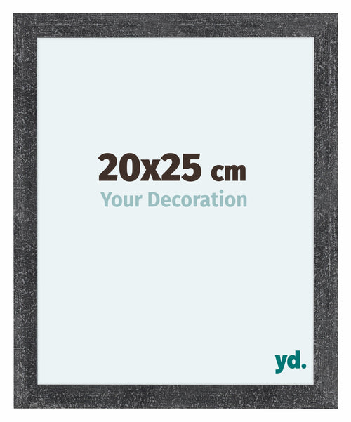 Como MDF Cadre Photo 20x25cm Gris Patine De Face Mesure | Yourdecoration.fr