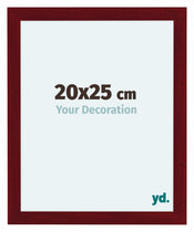 Como MDF Cadre Photo 20x25cm Vin Rouge Patine De Face Mesure | Yourdecoration.fr