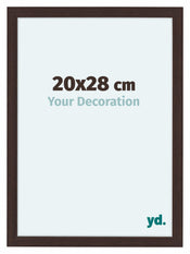 Como MDF Cadre Photo 20x28cm Chene Fonce De Face Mesure | Yourdecoration.fr