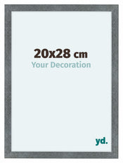 Como MDF Cadre Photo 20x28cm Fer Patine De Face Mesure | Yourdecoration.fr