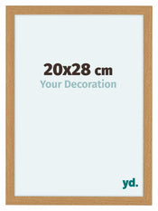 Como MDF Cadre Photo 20x28cm Hetre De Face Mesure | Yourdecoration.fr