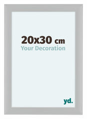 Como MDF Cadre Photo 20x30cm Blanc Brillant De Face Mesure | Yourdecoration.fr