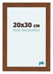 Como MDF Cadre Photo 20x30cm Chene Rustique De Face Mesure | Yourdecoration.fr