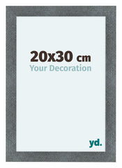 Como MDF Cadre Photo 20x30cm Fer Patine De Face Mesure | Yourdecoration.fr