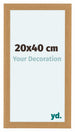 Como MDF Cadre Photo 20x40cm Hetre De Face Mesure | Yourdecoration.fr