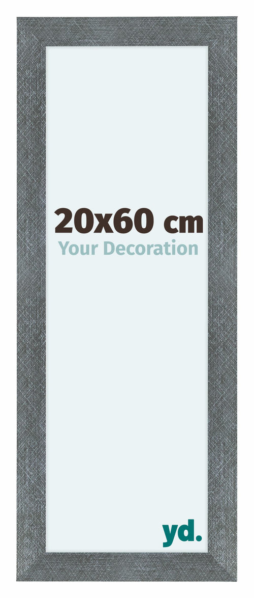 Como MDF Cadre Photo 20x60cm Fer Patine De Face Mesure | Yourdecoration.fr