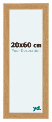 Como MDF Cadre Photo 20x60cm Hetre De Face Mesure | Yourdecoration.fr