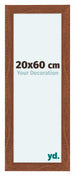 Como MDF Cadre Photo 20x60cm Noyer De Face Mesure | Yourdecoration.fr