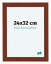 Como MDF Cadre Photo 24x32cm Cerises De Face Mesure | Yourdecoration.fr