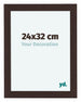 Como MDF Cadre Photo 24x32cm Chene Fonce De Face Mesure | Yourdecoration.fr