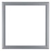 Como MDF Cadre Photo 25x25cm Argent Mat De Face | Yourdecoration.fr