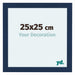 Como MDF Cadre Photo 25x25cm Bleu Fonce Patine De Face Mesure | Yourdecoration.fr