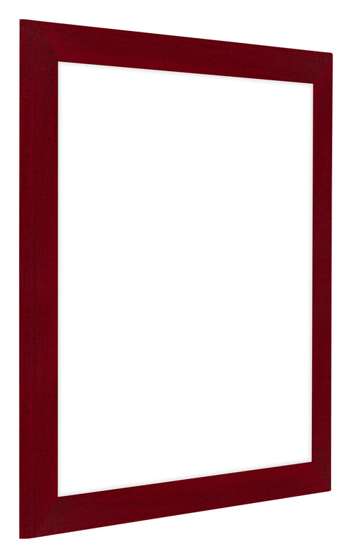 Como MDF Cadre Photo 25x25cm Vin Rouge Patine De Face Oblique | Yourdecoration.fr