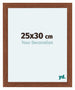 Como MDF Cadre Photo 25x30cm Noyer De Face Mesure | Yourdecoration.fr