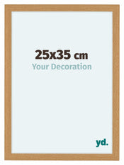 Como MDF Cadre Photo 25x35cm Hetre De Face Mesure | Yourdecoration.fr