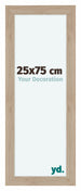 Como MDF Cadre Photo 25x75cm Chene Clair De Face Mesure | Yourdecoration.fr