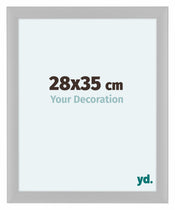 Como MDF Cadre Photo 28x35cm Blanc Mat De Face Mesure | Yourdecoration.fr