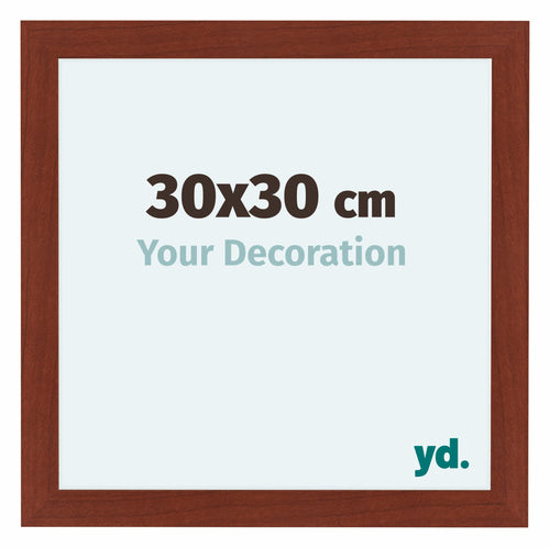 Como MDF Cadre Photo 30x30cm Cerises De Face Mesure | Yourdecoration.fr