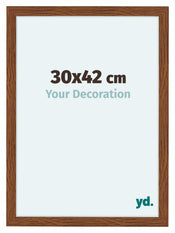 Como MDF Cadre Photo 30x42cm Chene Rustique De Face Mesure | Yourdecoration.fr