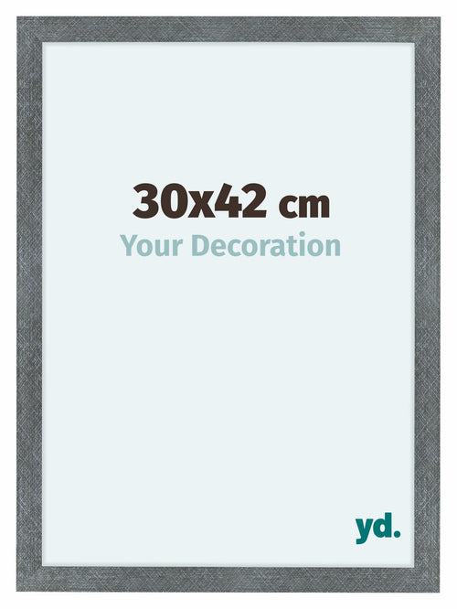 Como MDF Cadre Photo 30x42cm Fer Patine De Face Mesure | Yourdecoration.fr