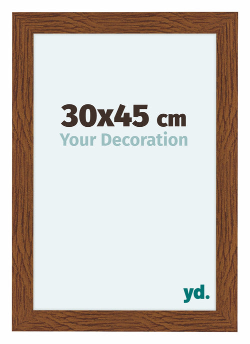 Como MDF Cadre Photo 30x45cm Chene Rustique De Face Mesure | Yourdecoration.fr