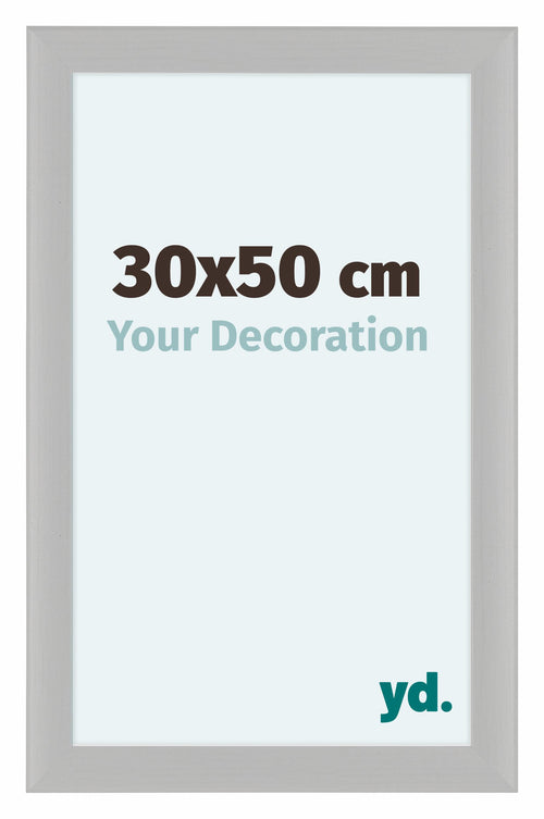 Como MDF Cadre Photo 30x50cm Blanc Grain de Bois De Face Mesure | Yourdecoration.fr