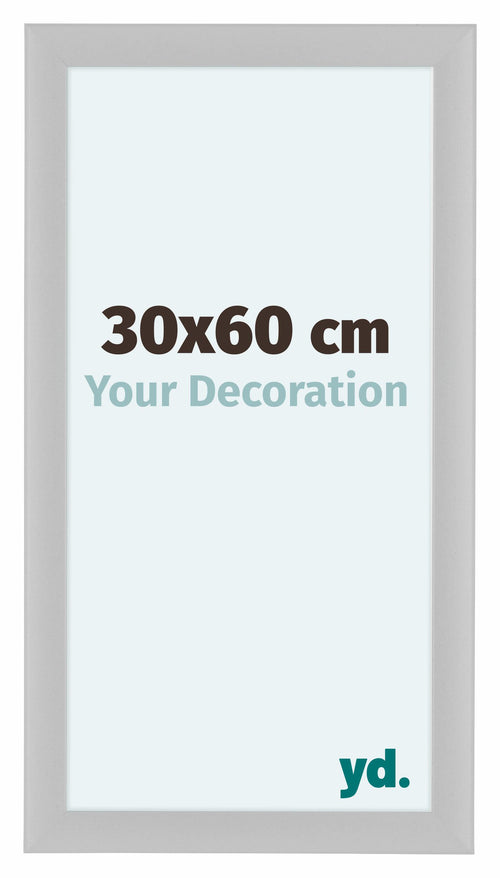 Como MDF Cadre Photo 30x60cm Blanc Mat De Face Mesure | Yourdecoration.fr