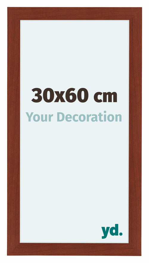 Como MDF Cadre Photo 30x60cm Cerises De Face Mesure | Yourdecoration.fr