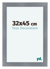 Como MDF Cadre Photo 32x45cm Alumium Brosse De Face Mesure | Yourdecoration.fr