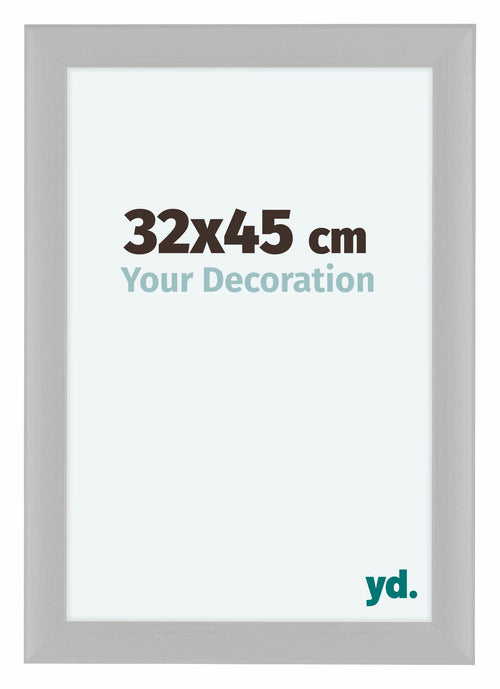 Como MDF Cadre Photo 32x45cm Blanc Grain de Bois De Face Mesure | Yourdecoration.fr