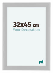 Como MDF Cadre Photo 32x45cm Blanc Mat De Face Mesure | Yourdecoration.fr
