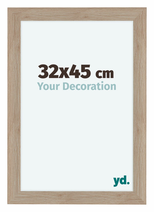 Como MDF Cadre Photo 32x45cm Chene Clair De Face Mesure | Yourdecoration.fr