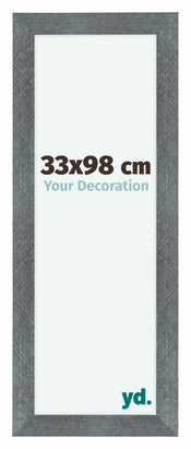 Como MDF Cadre Photo 33x98cm Fer Patine De Face Mesure | Yourdecoration.fr