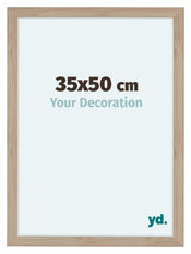 Como MDF Cadre Photo 35x50cm Chene Clair De Face Mesure | Yourdecoration.fr