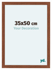 Como MDF Cadre Photo 35x50cm Noyer De Face Mesure | Yourdecoration.fr